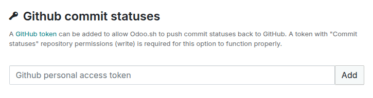 GitHub 提交状态设置